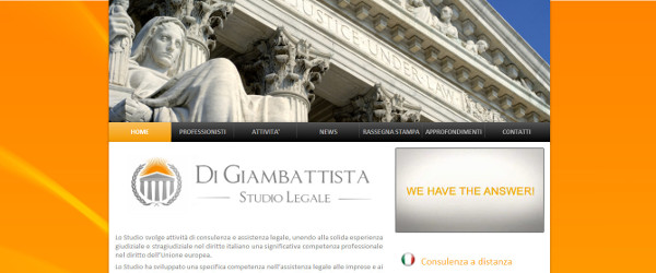 sito web studio legale di giambattista teramo